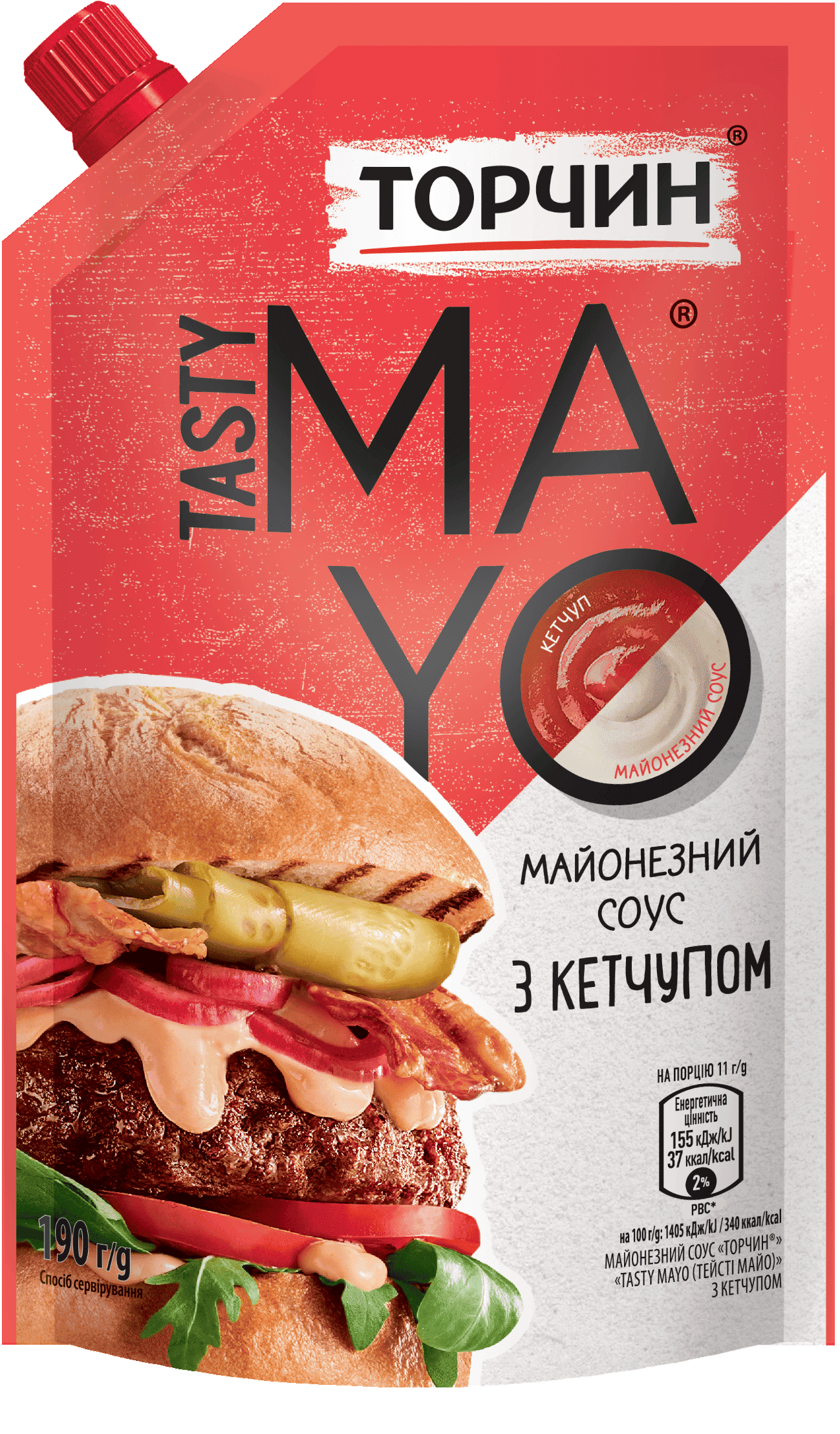 Майонез «TASTY MAYO» з кетчупом | Торчин